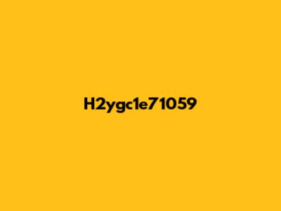 H2ygc1e71059
